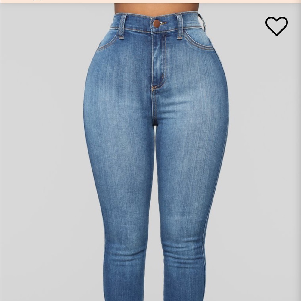 FashionNova Luxe High Waist Skinny Jeans